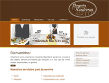 Tablet Screenshot of banquetescontreras.com.mx